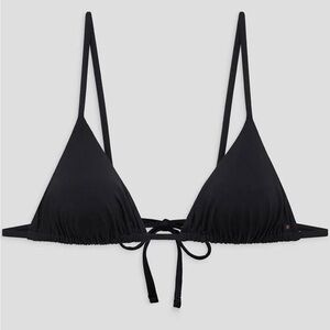 Anine Bing Brielle Bikini Top Black (size L) - NWT NEVER WORN - TOP ONLY